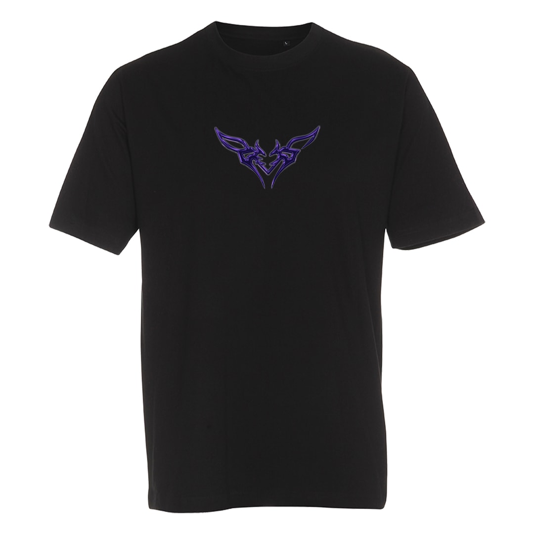 BESS Demonheart T-paita, musta, edestä