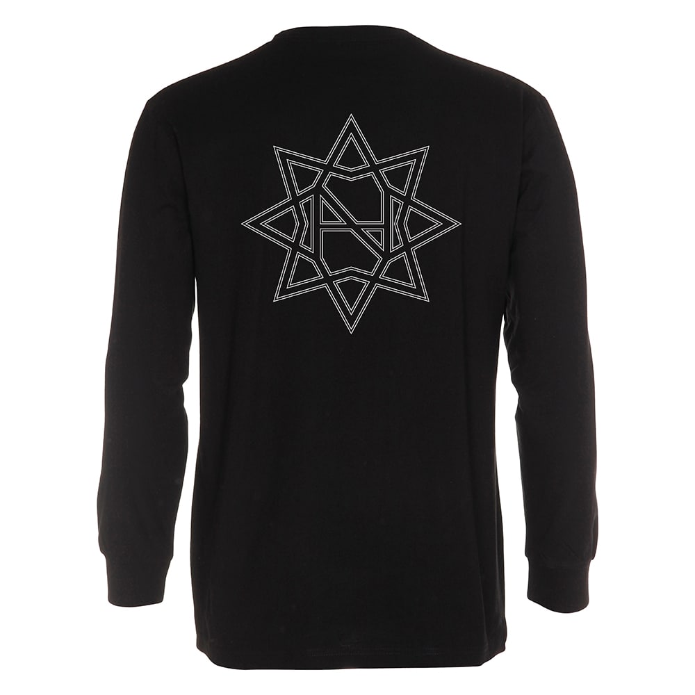 Block of Flats - Longsleeve - No Hope - Musta (White)