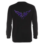 BESS Demonheart Longsleeve, musta, selkä