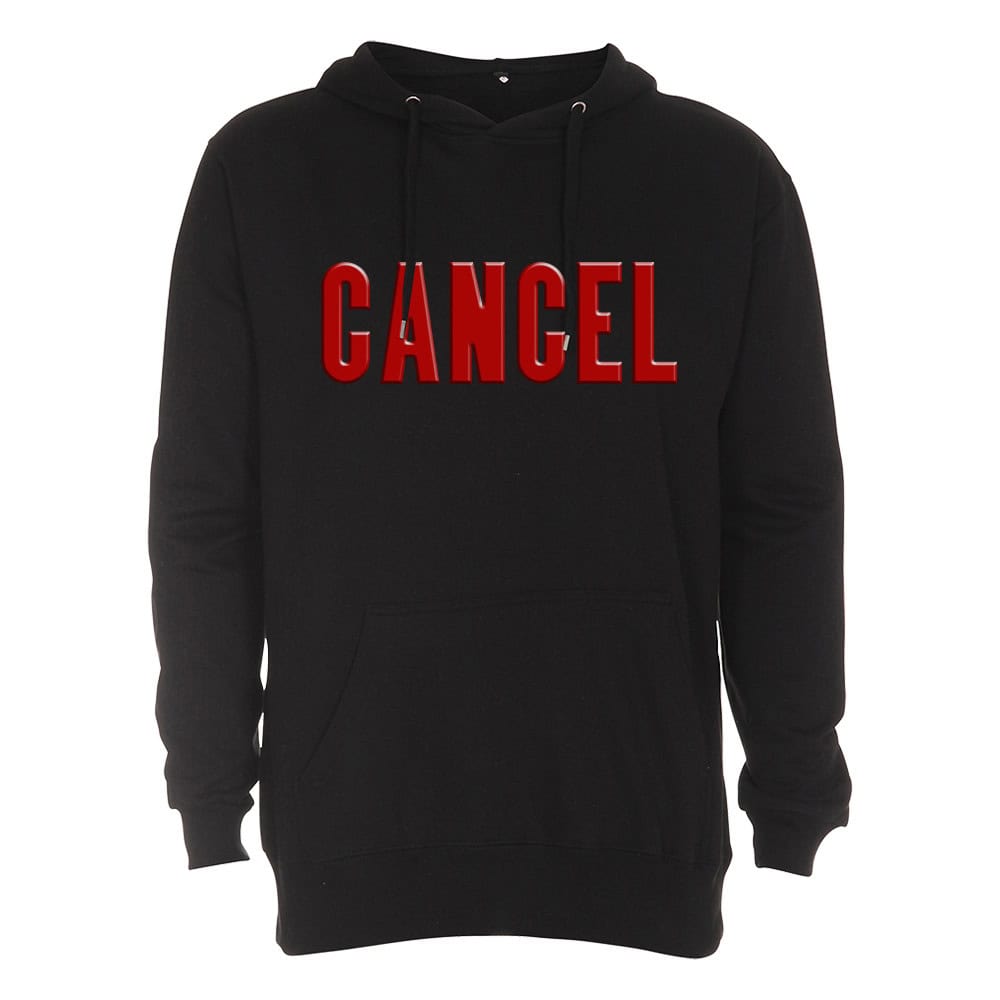Cancel - Huppari - Logo - Musta