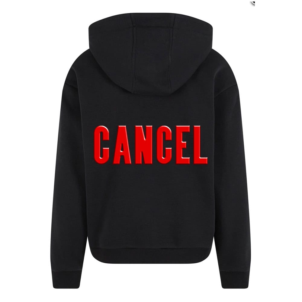 Cancel - Aikuisten Huppari - Fluffy - Musta