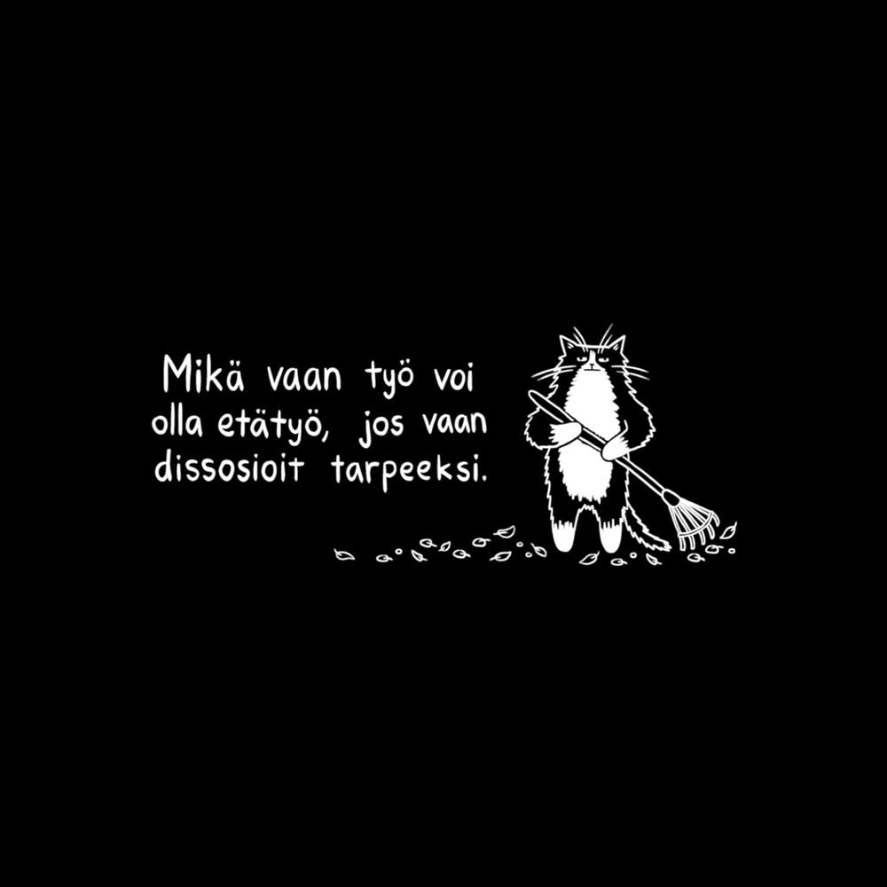 Darrakatti - Muki - Etätyö - Musta