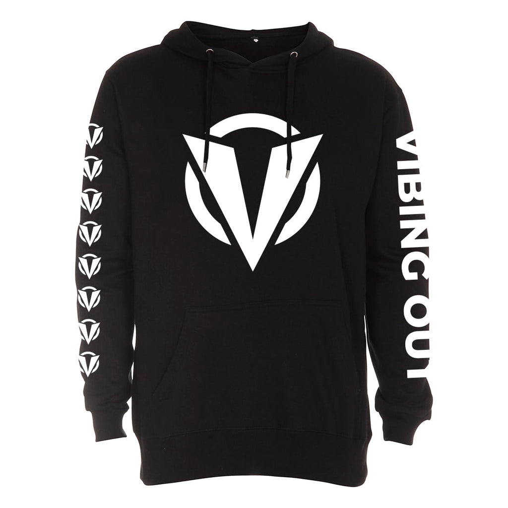 Darude Vibing Out Logo Hoodie, black