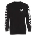Darude Vibing Out Logo Longsleeve, front, black