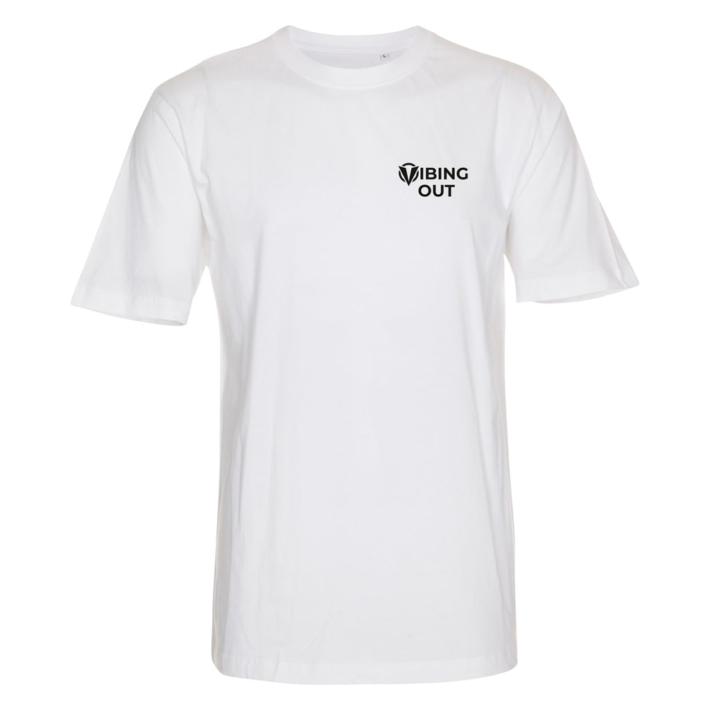 Darude - T-Shirt - Vibing Out Logo - White