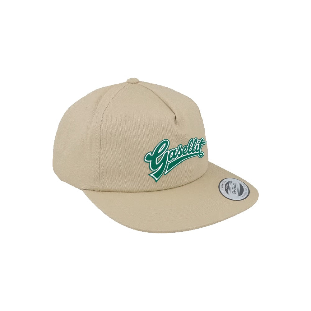 Gasellit - Script Logo Patch Lippis (khaki)