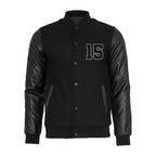 Gasellit - 15v Varsity Jacket, musta, edestä