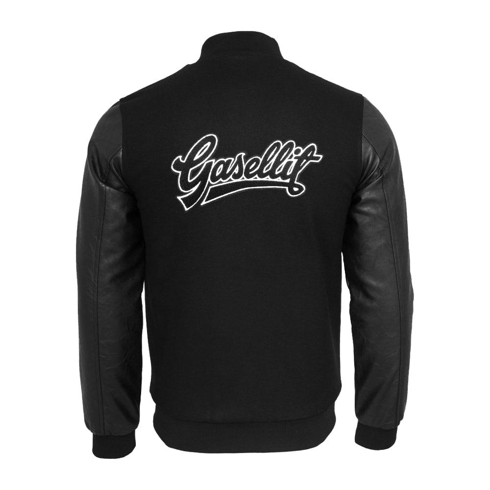 Gasellit - 15v Varsity Jacket, musta, selkä