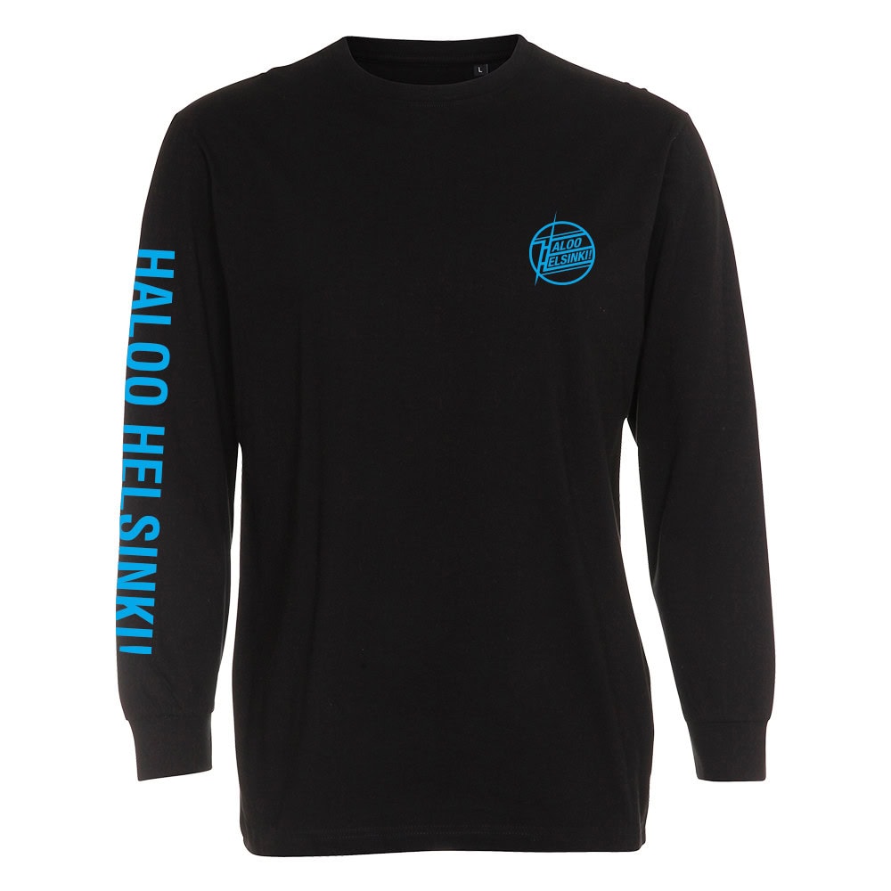 Haloo Helsinki! - Longsleeve - Voiko Enkelitkin Eksyä - Musta