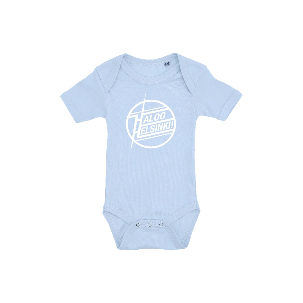 Haloo Helsinki! - Baby Body - Logo - Light Blue