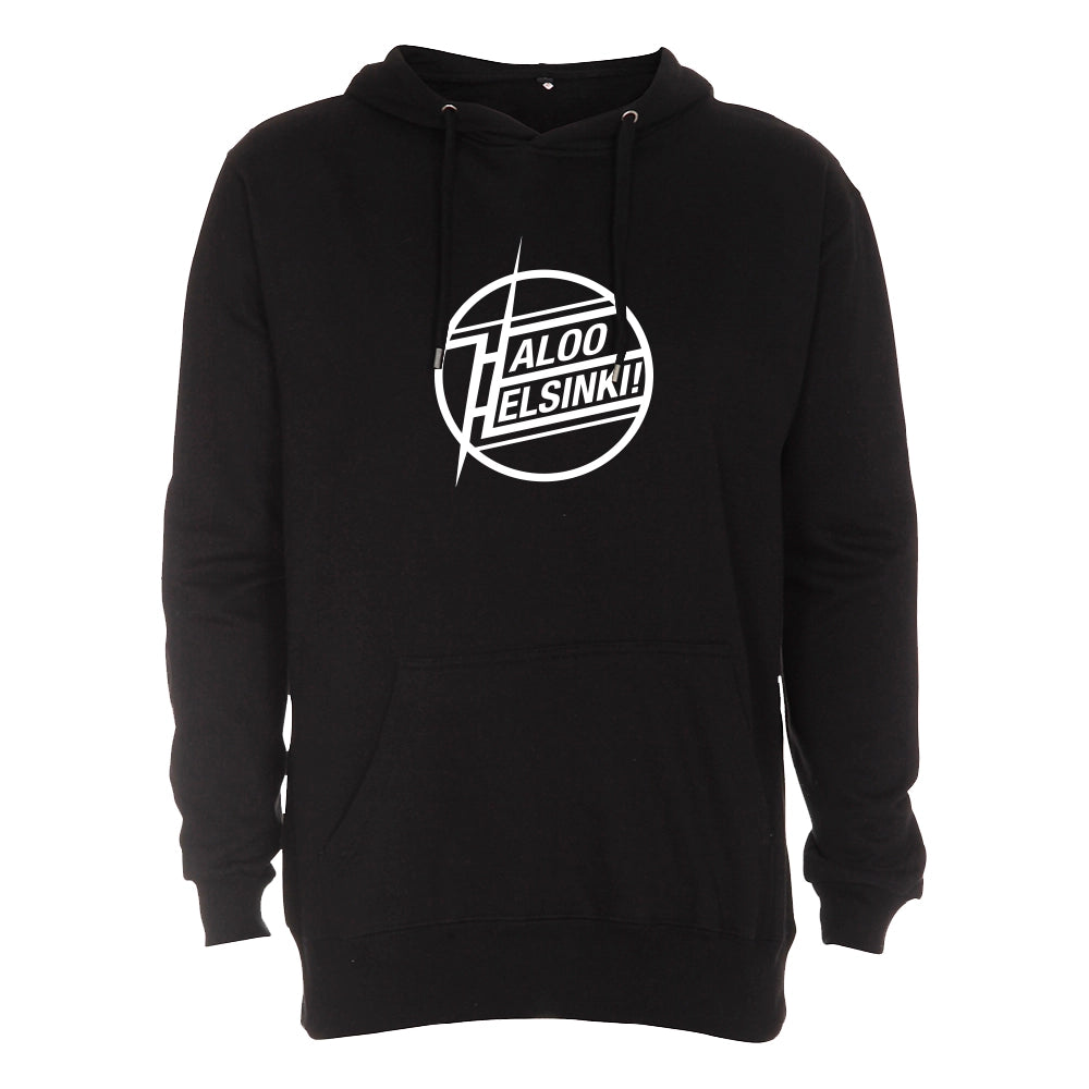 Haloo Helsinki! - Lasten Huppari - Logo - Musta