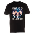 Haloo Helsinki! - Lasten T-paita - Kuva - Musta
