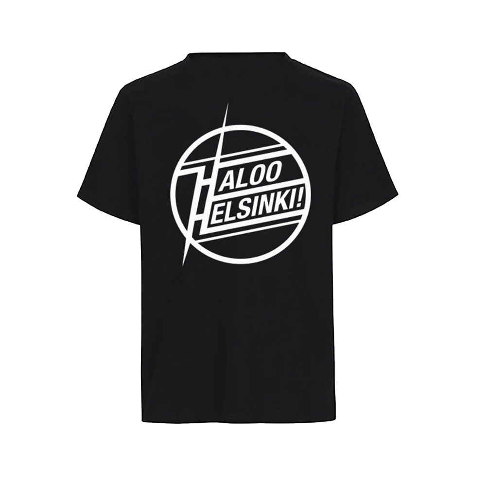 Haloo Helsinki! - Lasten T-Paita - Logo - Musta