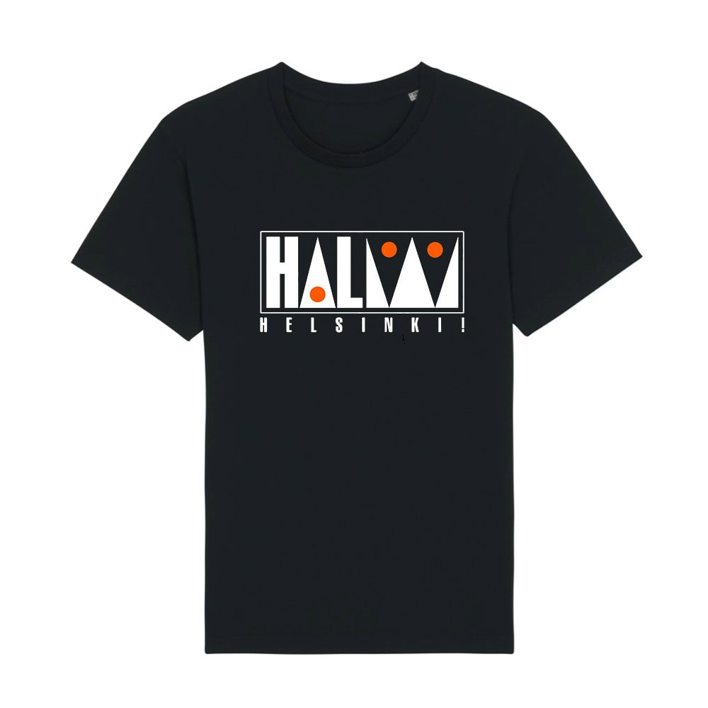 Haloo Helsinki! - T-Paita - Tavastia Musta&amp;Valkoinen