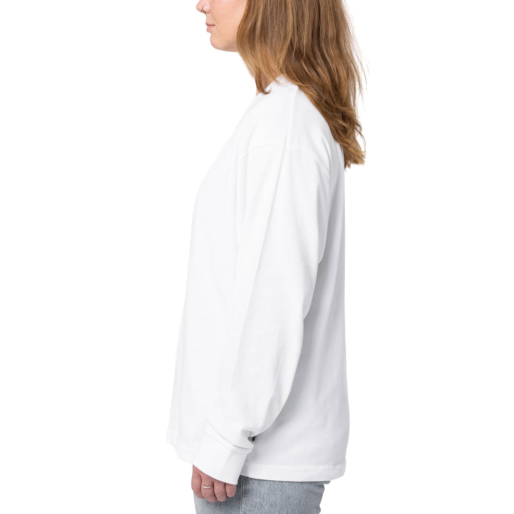 Crew Essentials By Hel Goods - Modern Fit Longsleeve - White