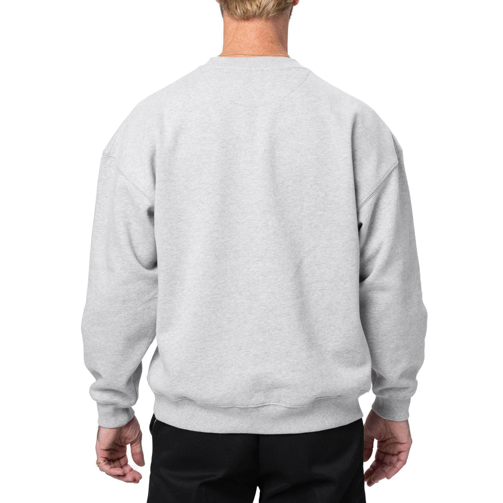 Crew Essentials By Hel Goods - Modern Fit Crewneck - Harmaa