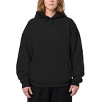 Crew Essentials By Hel Goods BLANCO - Modern Fit Hoodie Musta