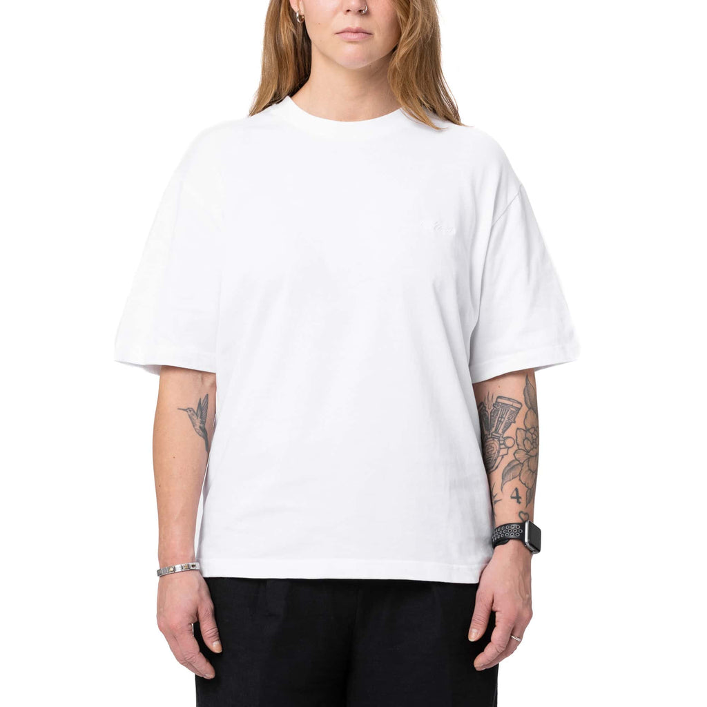 Crew Essentials By Hel Goods BLANCO - Modern Fit T-Paita - Valkoinen