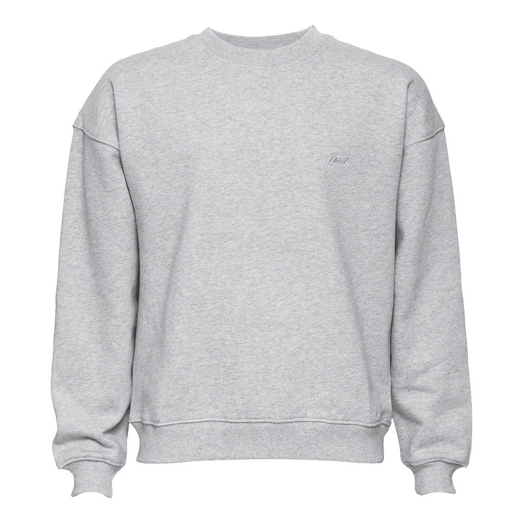 Crew Essentials By Hel Goods - Modern Fit Crewneck - Harmaa