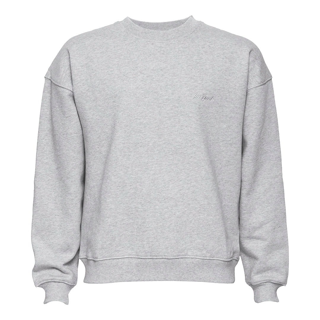 Crew Essentials By Hel Goods - Modern Fit Crewneck - Harmaa