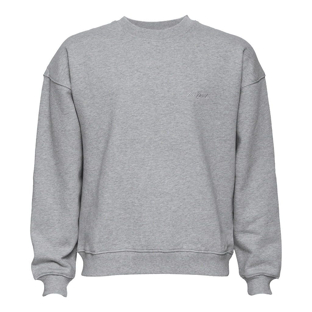 Crew Essentials By Hel Goods - Modern Fit Crewneck - Harmaa