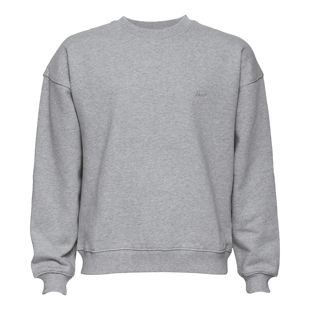 Crew Essentials By Hel Goods - Modern Fit Crewneck - Harmaa