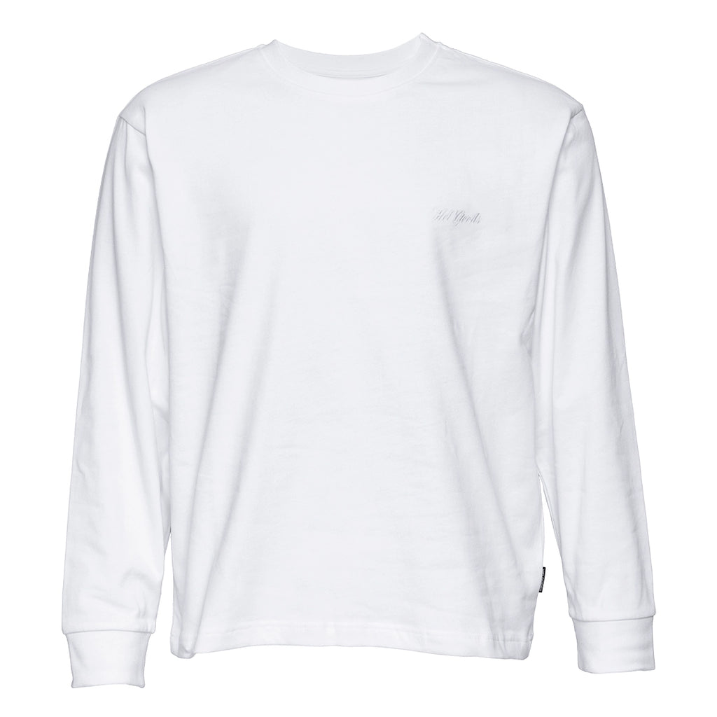 Crew Essentials By Hel Goods - Modern Fit Longsleeve - Valkoinen
