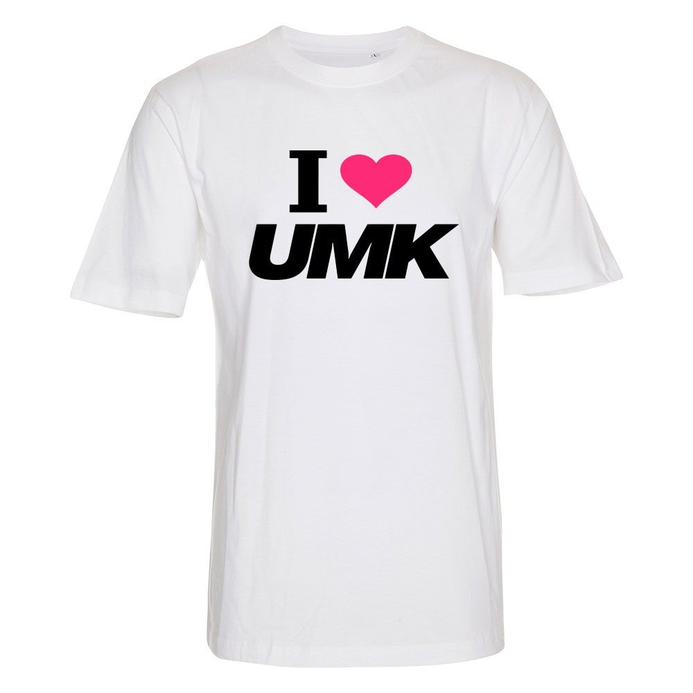 UMK - T-Paita - I<3UMK - Valkoinen