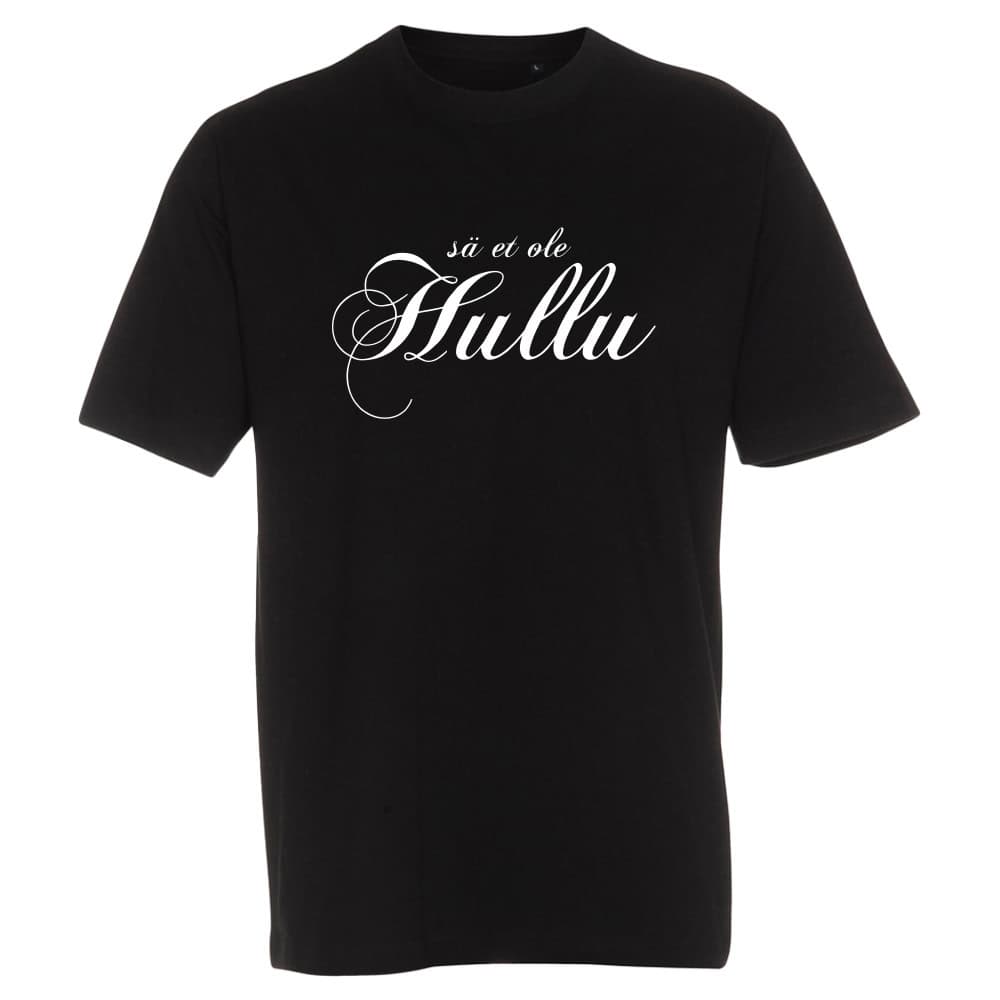 JANNA Sä et ole hullu T-paita, musta