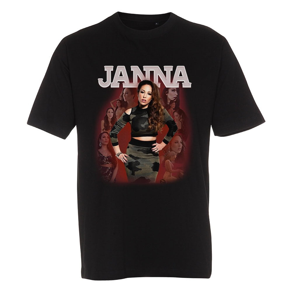 JANNA 10v T-paita, musta
