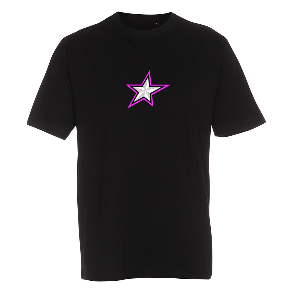 Joalin - T-Shirt - Star - Black