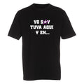 Joalin - T-Shirt - Yo Say Tuya Aqui Y En… MARTE - Black