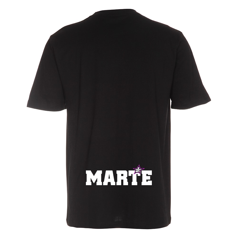 Joalin - T-Shirt - Yo Say Tuya Aqui Y En… MARTE - Black