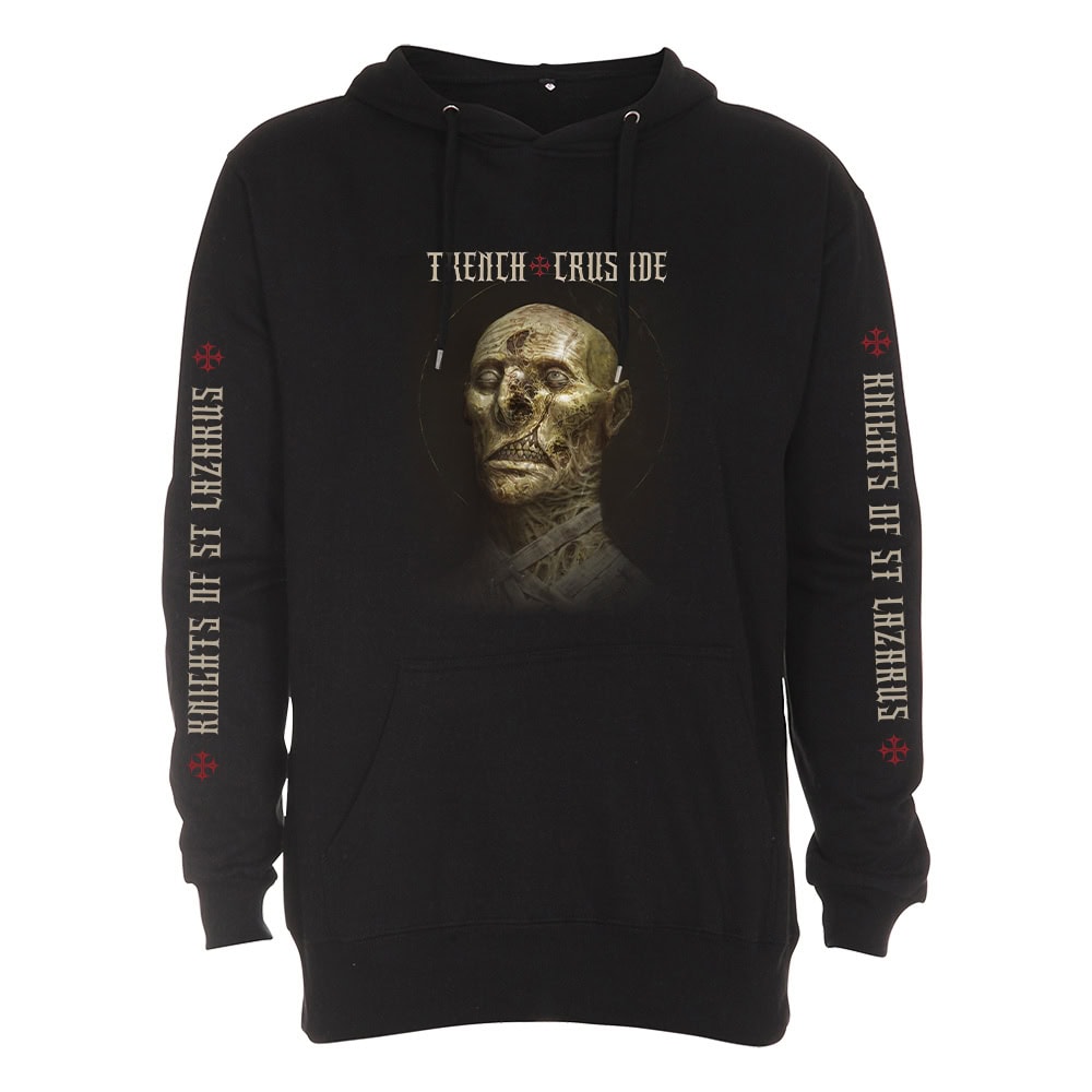 Trench Crusade - Hoodie - Knight of Saint Lazarus by Mike Franchina - Black