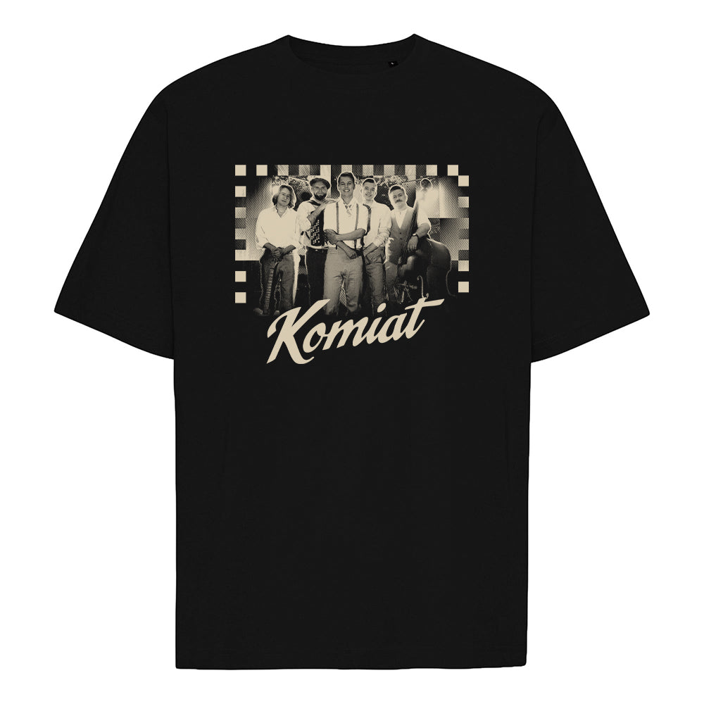 Komiat - T-Paita - Photo - Musta