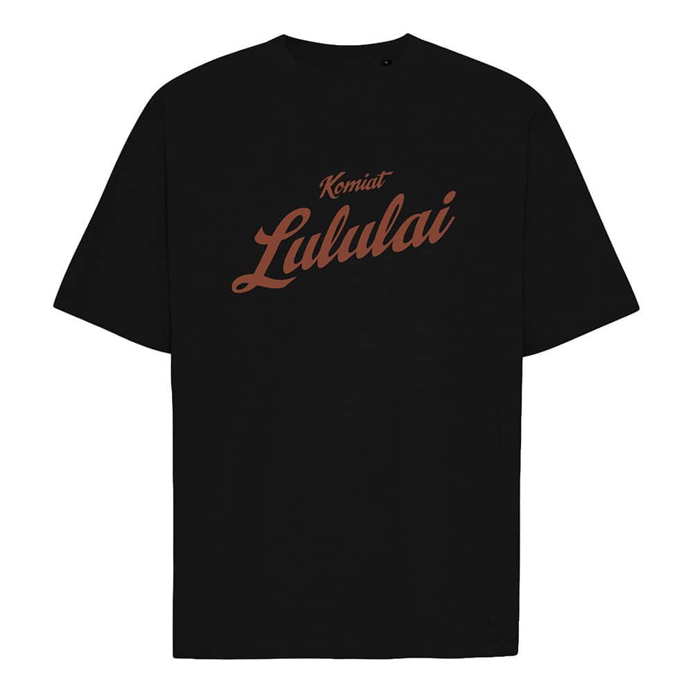 Komiat - T-Paita - Lululai - Musta