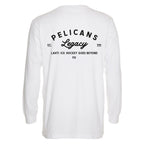 Pelicans Legacy - Longsleeve - Stamp - Valkoinen