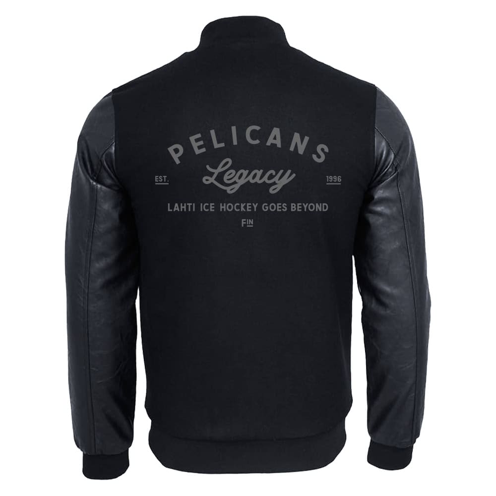 Pelicans Legacy - Varsity Jacket - Stamp - Musta