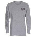 Pelicans Classics - Monocolor LVE Longsleeve (grey) - 1-väri painatus rinnassa vasemmalla rinnassa - oikealla hihassa