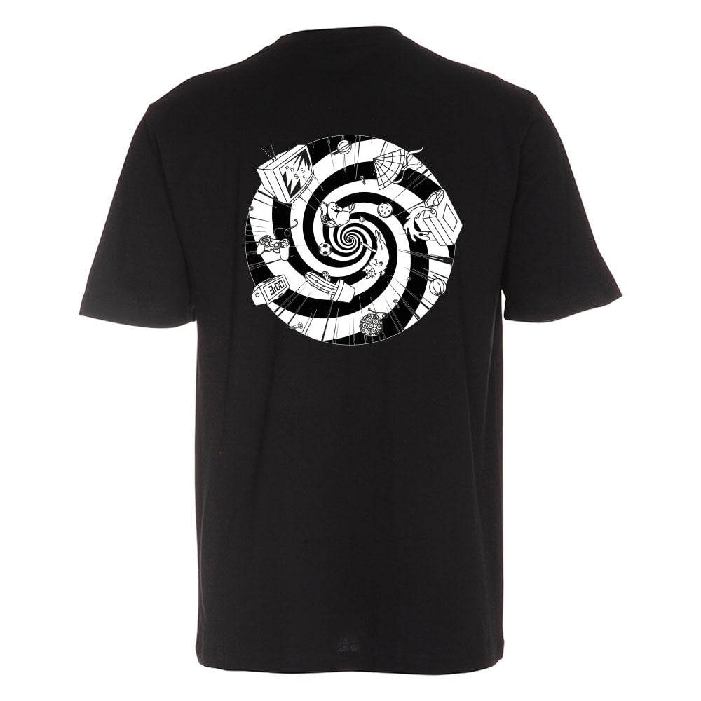 LXH 30V - T-paita, musta, selkä