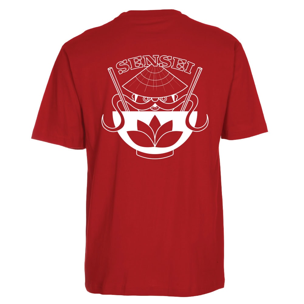 Lakko - T-Paita - Sensei 2.0 - Punainen