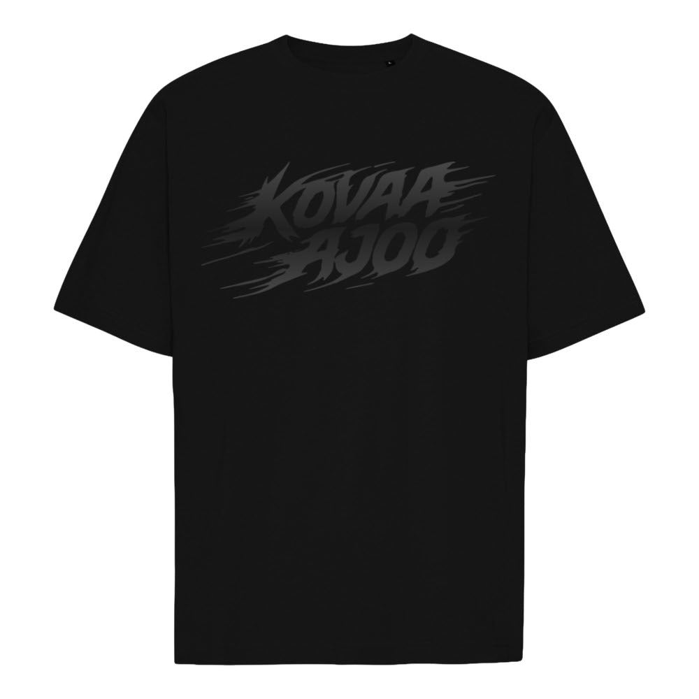 Lakko ja Herba - T-Paita - Kovaa Ajoo - Musta