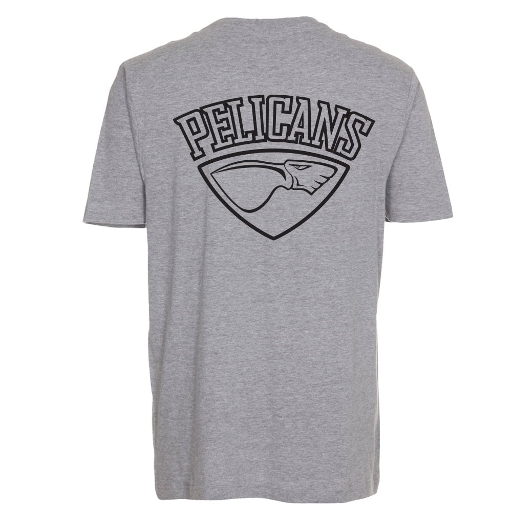 Pelicans Classics - Monocolor T-paita (grey) - 1-väri painatus selässä