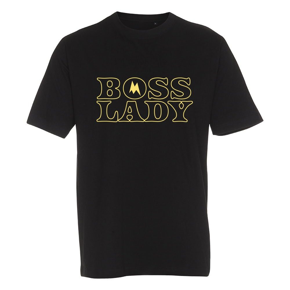 Maija Vilkkumaa - T-Paita - Boss Lady - Musta
