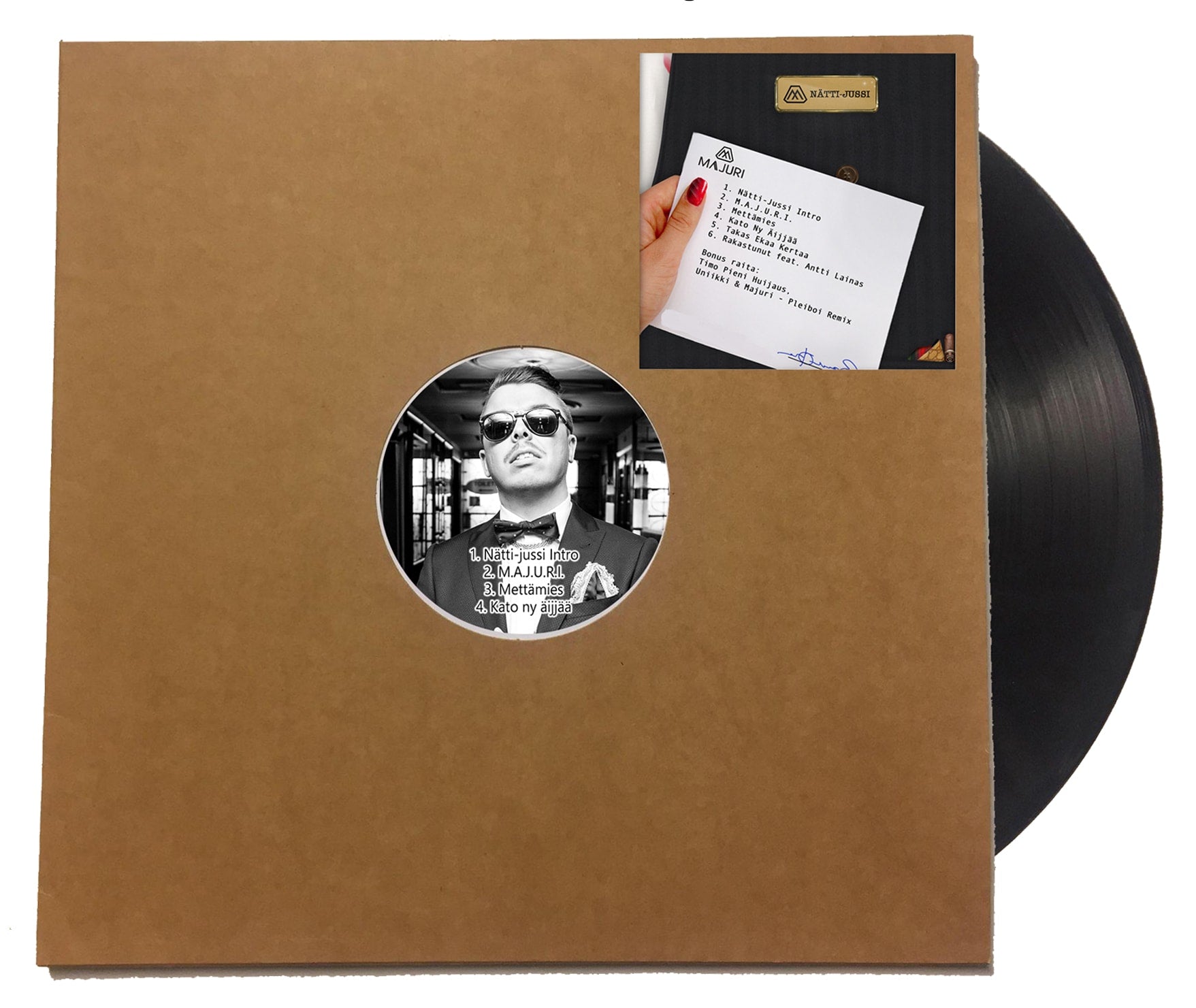 Majuri - LP - Nätti-Jussi EP