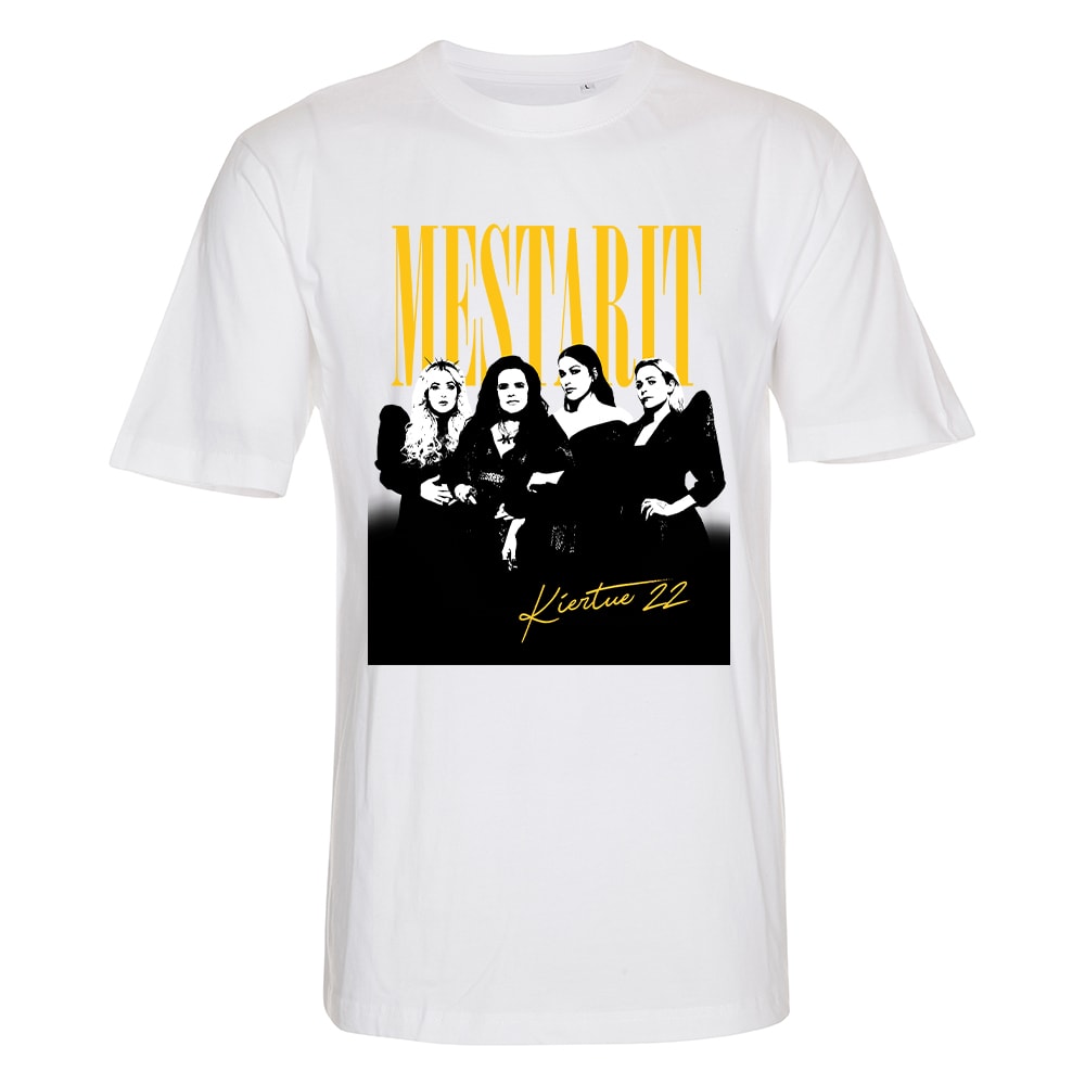 Mestarit - T-Paita - Kiertue - Valkoinen