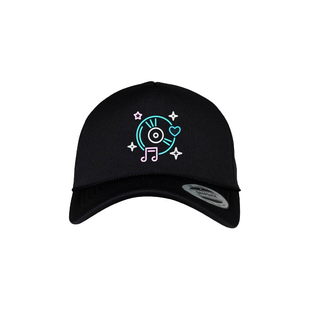 Neea River - Neon CD Trucker, musta, valkoinen, turkoosi, vaaleanpunainen