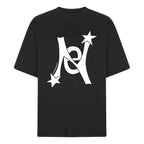 Nettaeleonoora - Ne T-paita, musta, valkoinen