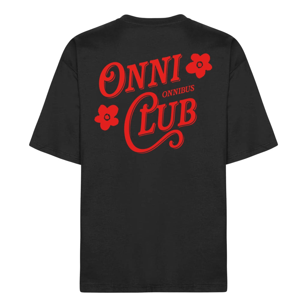 Onnibus - T-Paita - Onni Club - Musta