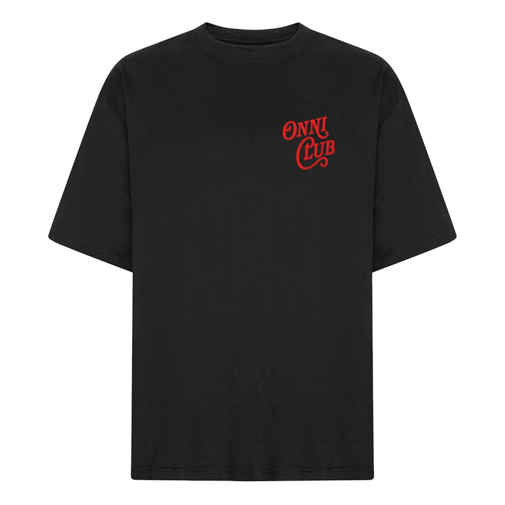 Onnibus - T-Paita - Onni Club - Musta